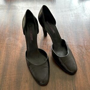 Ralph Lauren Collection Purple Label Black Heels ALW69601